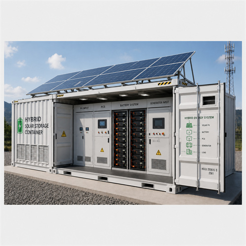 Hybrid Solar Storage Container
